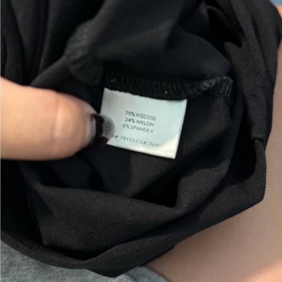 Eileen Fisher Washable Stretch Crepe Mini Skirt Black Size Small - Picture 5 of 5